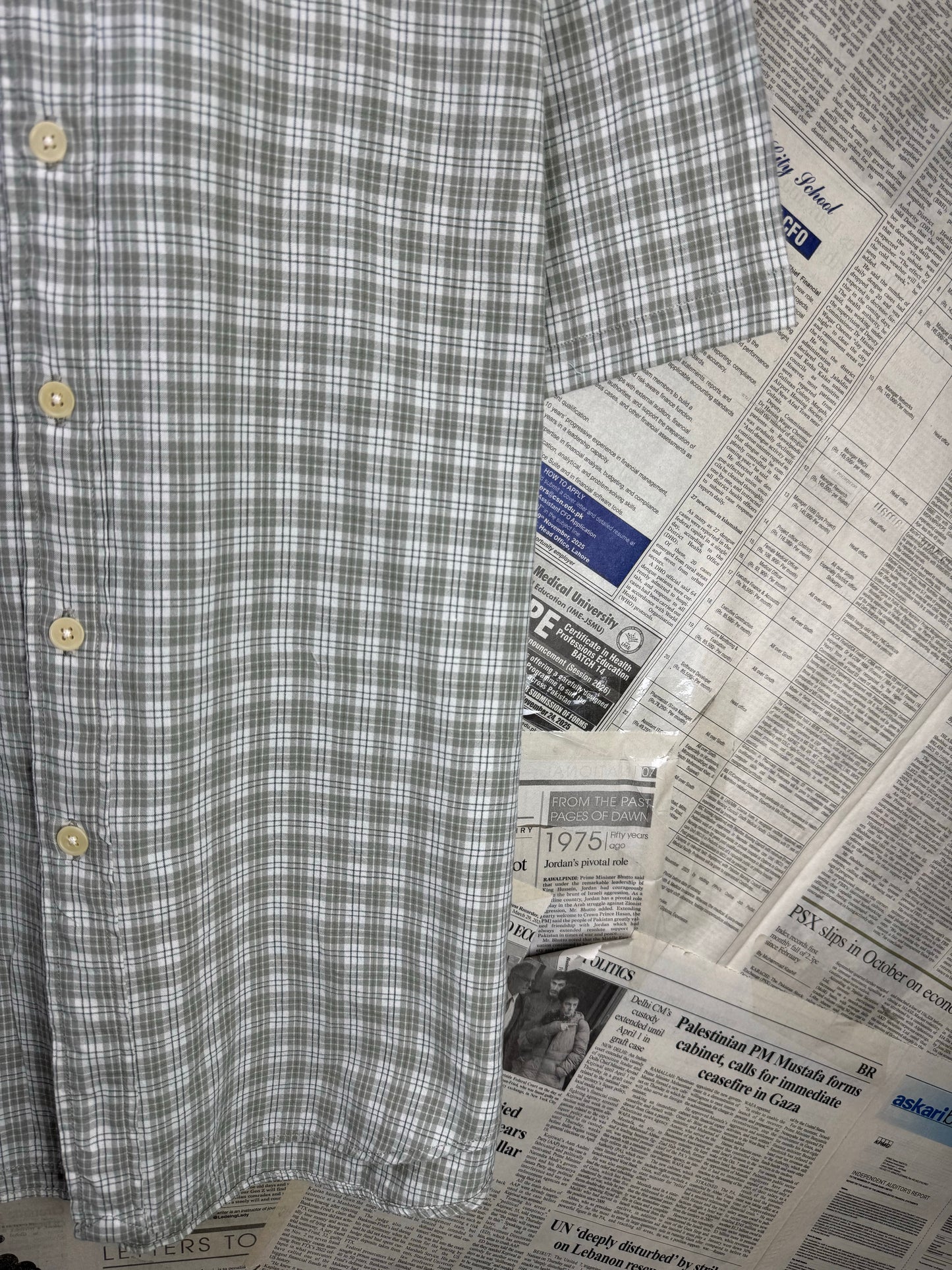 Ralph Lauren® XXL | Chest 28.5" | Check | Shirt | Cotton | 3820