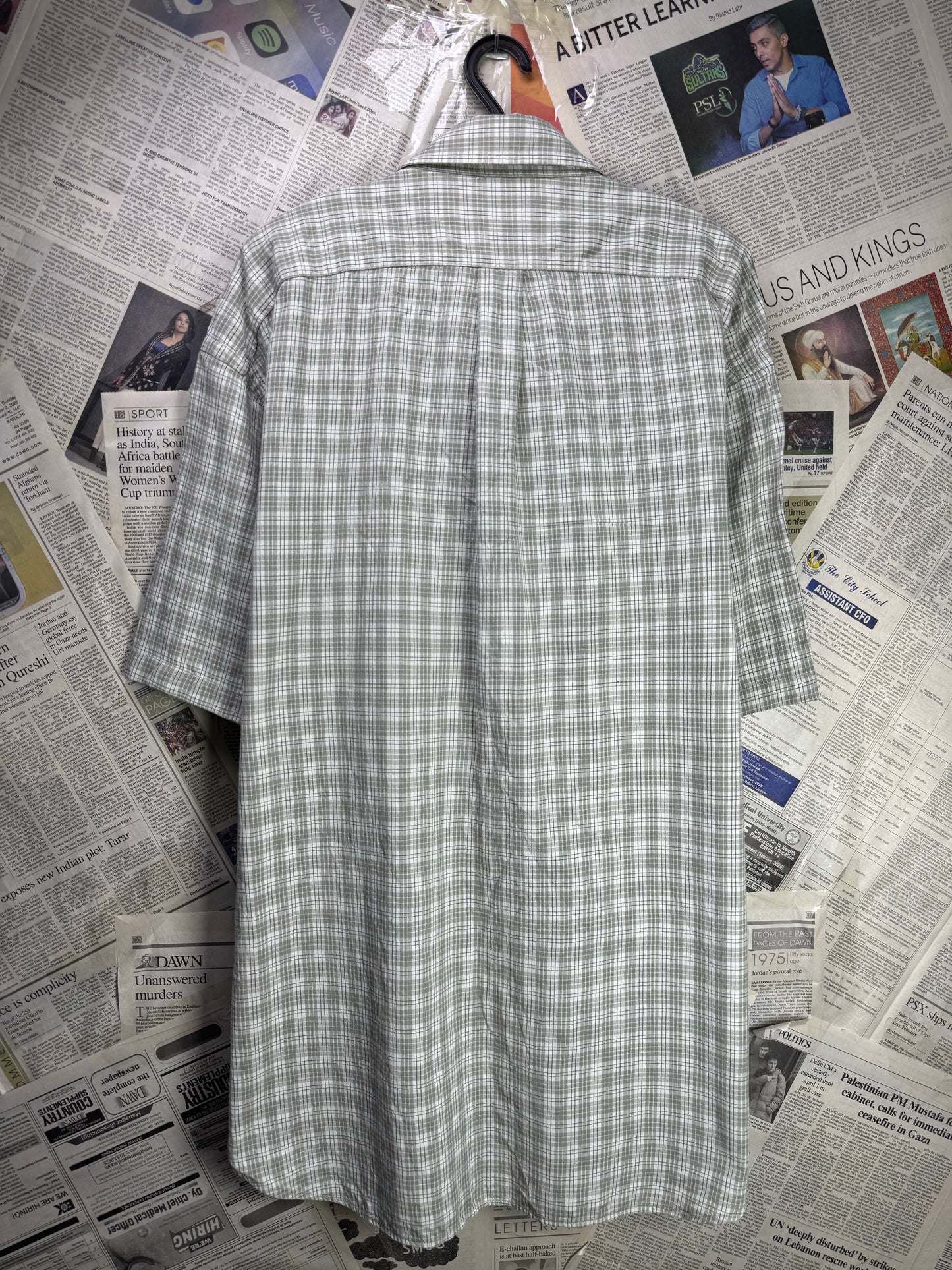 Ralph Lauren® XXL | Chest 28.5" | Check | Shirt | Cotton | 3820