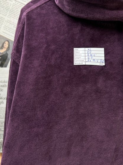 Carh*rtt® XL | Chest 25 | Deep Purple | WIP United Script Hoodie | Cotton-Poly | 2130