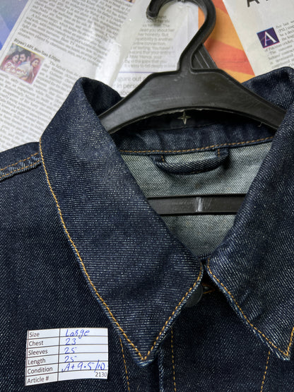 St*ne Island® Large | Chest 23 | Blue | Denim Jacket | Cotton | 2130