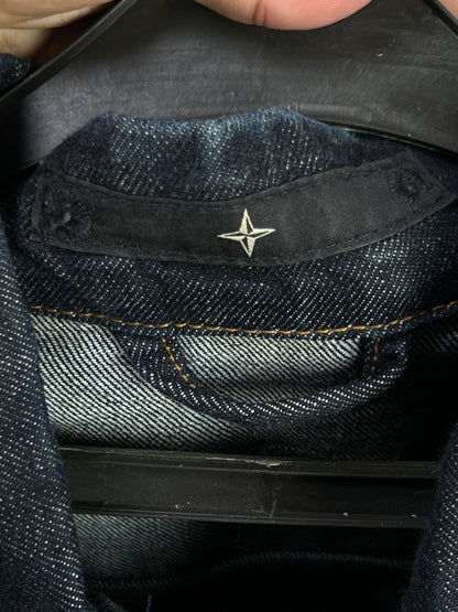St*ne Island® Large | Chest 23 | Blue | Denim Jacket | Cotton | 2130