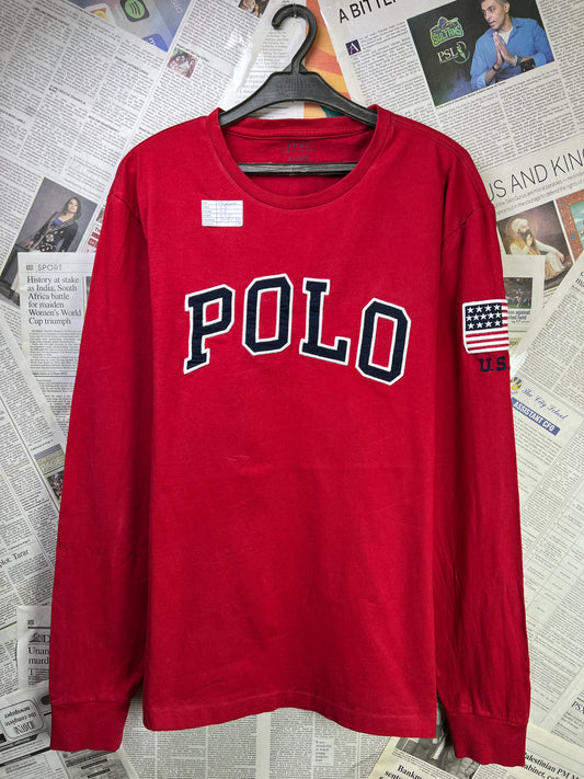 Ralph Lauren® Medium | Chest 22 | Light Sweat Shirt | Cotton | 1799