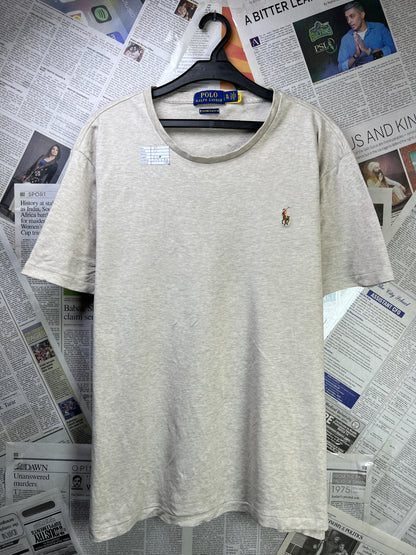 Ralph Lauren® XL | Chest 25 | Beige | T-Shirt | Cotton | 1782