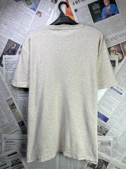Ralph Lauren® XL | Chest 25 | Beige | T-Shirt | Cotton | 1782