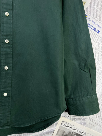 Ralph Lauren® XS | Chest 18.5 | Forest Green | Shirt | Cotton | 1787