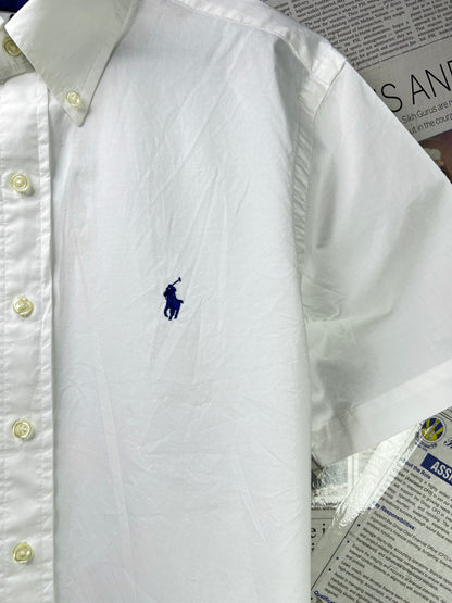 Ralph Lauren® Small | Chest 20" | White | Shirt | Cotton | 2119
