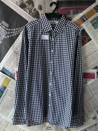 JEFF BANKS LONDON® Black & White Check – (Chest: 23)