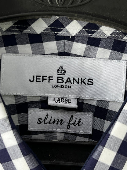 JEFF BANKS LONDON® Black & White Check – (Chest: 23)