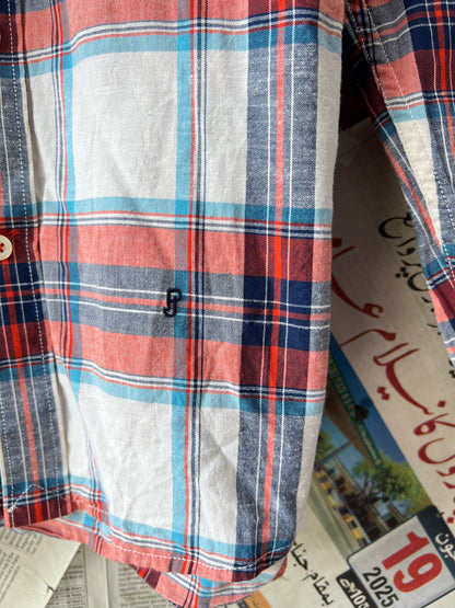 PEPE JEANS LONDON® Plaid Check – (Chest: 22)