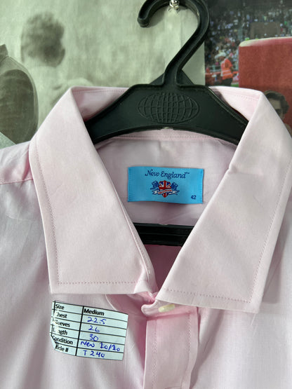 NEW ENGLAND® Peach Shirt – (Chest: 22.5)