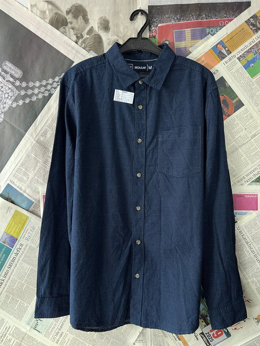 Clothing & CO.® Navy Blue with Polka Dots – (Chest: 22)