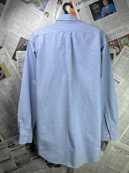 Ralph Lauren® XL | Chest 25.5 | Blue Oxford | Shirt | Cotton | 2289
