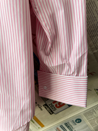 AUSTIN BROTHERS® Pink with White Stripes– (Chest: 22)