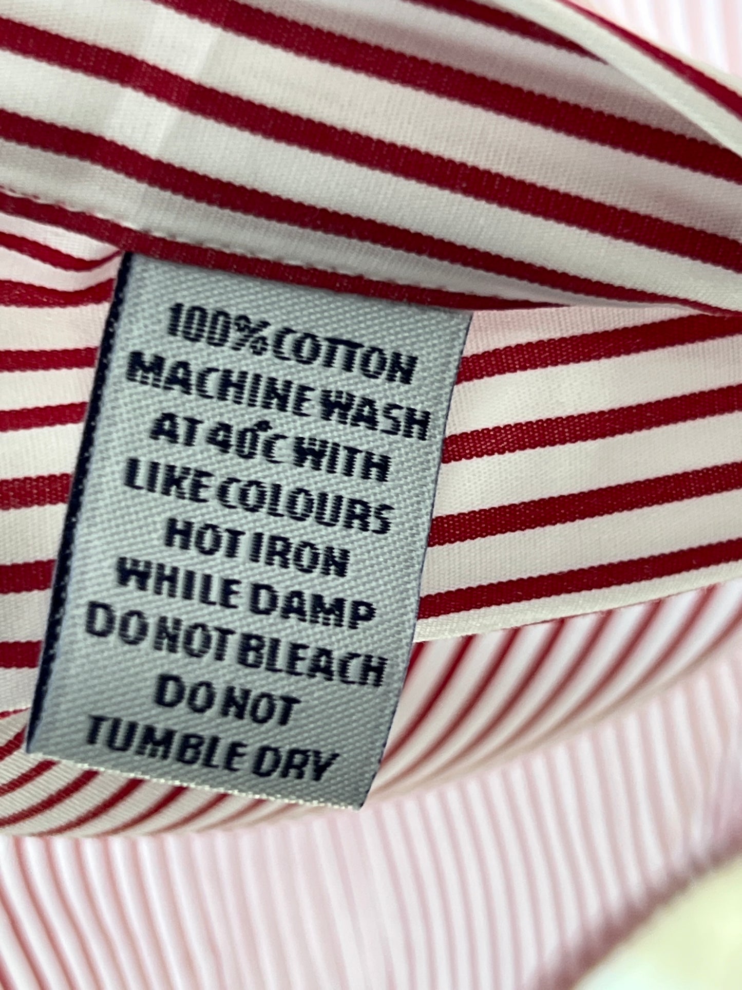 AUSTIN BROTHERS® Red & White Stripes – (Chest: 22.5)