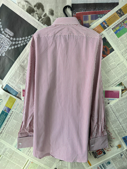 AUSTIN BROTHERS® Red & White Stripes – (Chest: 22.5)