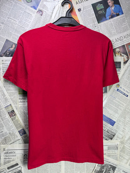Ralph Lauren® Small | Chest 19.5" | Red | T-Shirt | Cotton | 4216