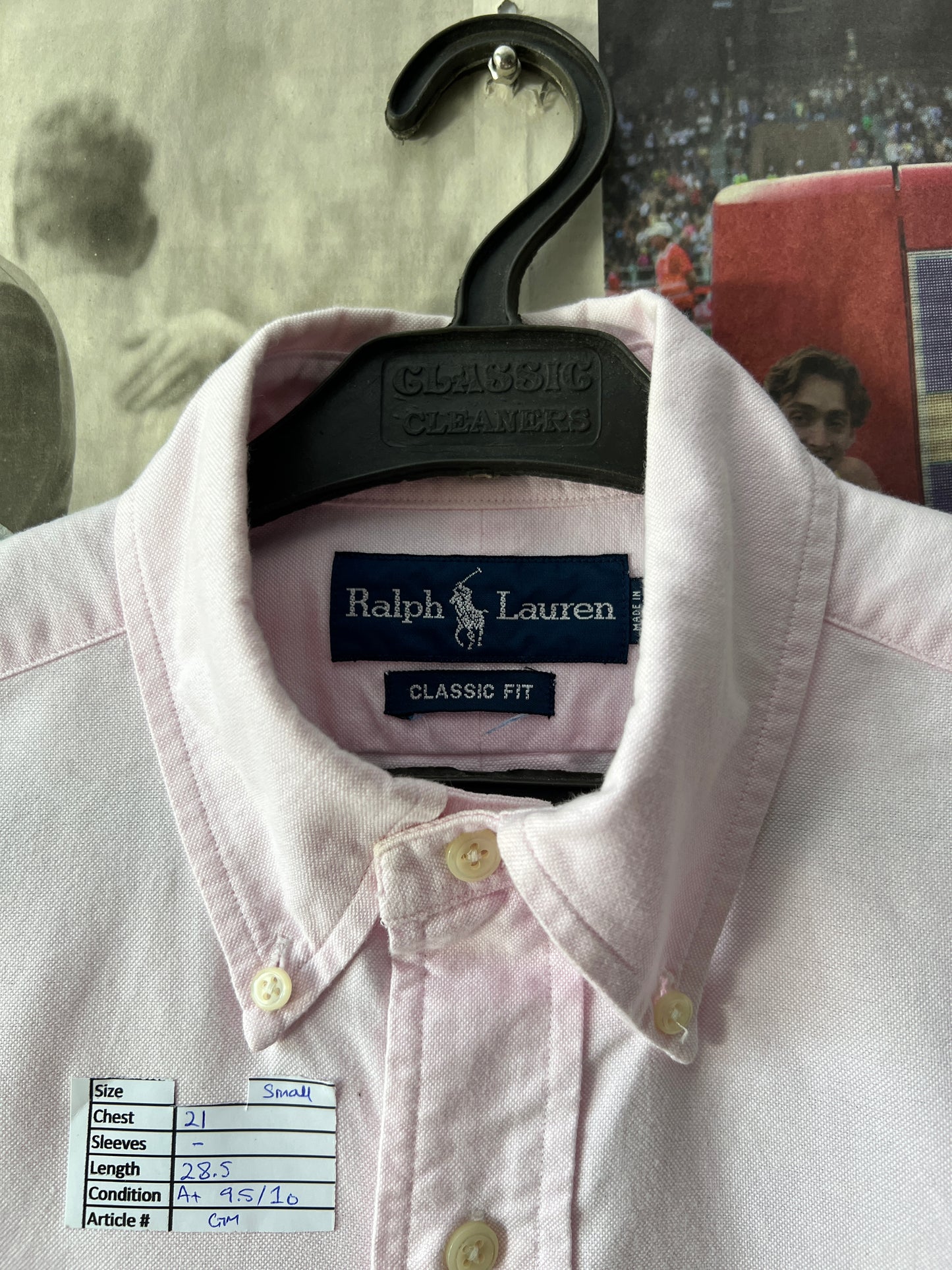 Ralph Lauren® Peach in Oxford – (Chest: 21)