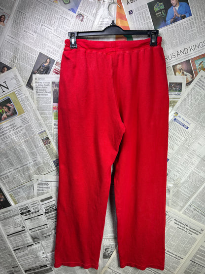 Ralph Lauren® Waist 28" | Red | Knit Trouser | Cotton | 2434